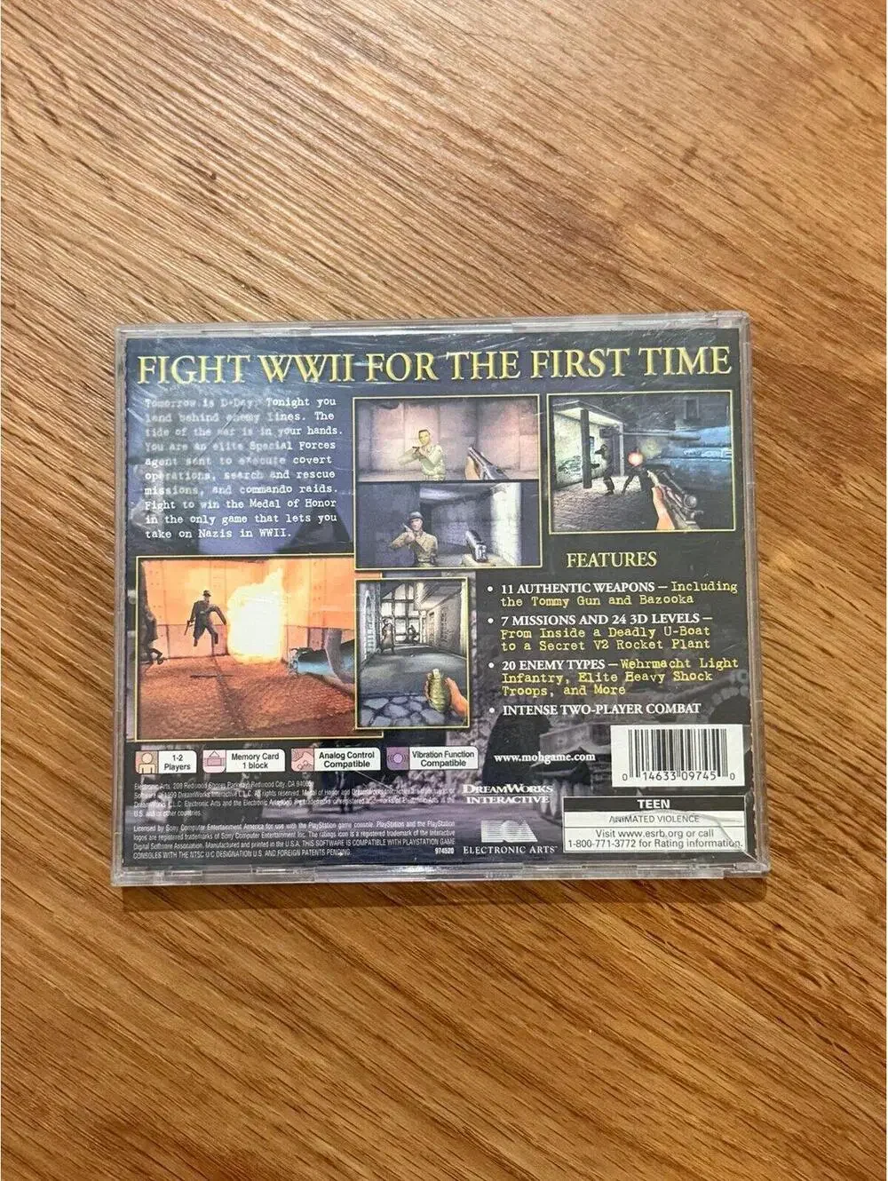 Medal of Honor for PlayStation 1